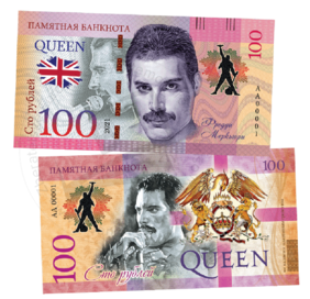 100 rubľov QUEEN-Killer Queen (2021)